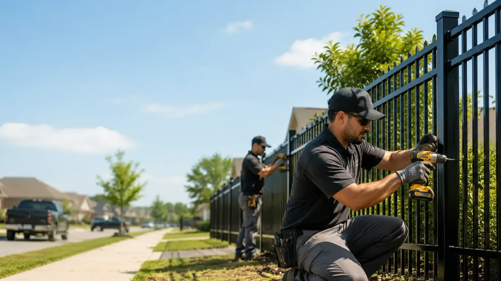 Metal Fence Installation in Brayton, IA